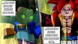 Base Cabba VS SSJ4 Gogeta | Dragon Ball Nexus