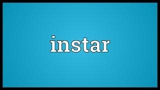 Instar Meaning