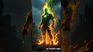 Green lantern x ghost rider #fortnite #games #gaming