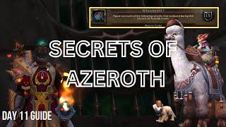 Secrets of Azeroth Event Day 11 "Kirin Tor Knowledge" Easy Guide | Whodunnit? | Pattie