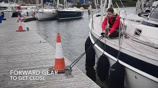 Leon explains: Mooring alongside with engine and spring