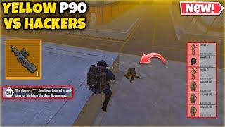 Metro Royale Playing With Yellow P90 Against to Hackers Solo vs Squad | PUBG METRO ROYALE CHAPTER 21