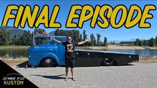 FINISHING THE COE RAMP TRUCK! Customs Lights and Deck Install - FINAL EPISODE EP-35