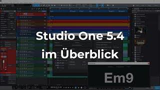 Studio One 5.4 im Überblick