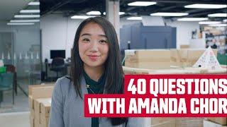 40 Questions for 40 Years with Amanda Chor | SFU Beedie