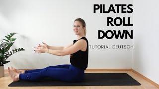 Pilates Basics - Half & Full Roll Down | Tutorial deutsch | Pilates einfach erklärt