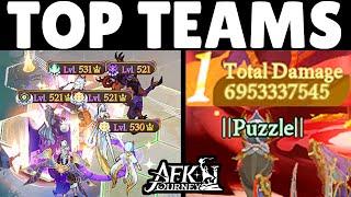 The BEST Guild Supremacy GLYPHSHADE Teams! F2P/P2W! AFK Journey
