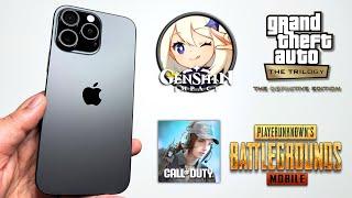 iPhone 16 Pro Max Gaming Test | Call of Duty, Genshin Impact, PUBG Mobile, GTA Definitive Edition