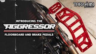 Thrashin Supply® Spiked Aggressor Floorboards For Harley-Davidson Touring Models