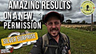 AMAZING Results On A NEW Permission | Finding Surprise Silver  | Metal Detecting UK | #youtube #new