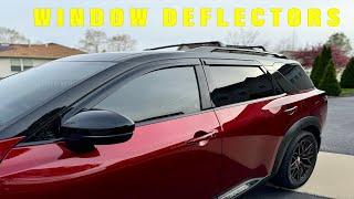 2022-2024 Nissan Pathfinder window deflectors