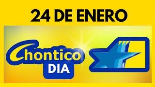 Resultado CHONTICO DIA de hoy miercoles 24 de enero de 2024 