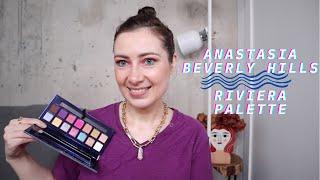 ANASTASIA BEVERLY HILLS // RIVIERA PALETTE / ОБЗОР ПАЛЕТКИ ТЕНЕЙ