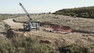 Drilling at Infanta Deposit, IBW (Iberian Belt West) Property, Andalusia, Spain (Emerita Resources)