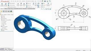 SolidWorks Tutorial for beginners Exercise 21