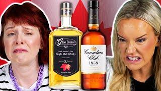 Irish People Try Canadian Whisky