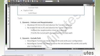 LabMinutes# SP0018 - Cisco MPLS TE Explicit vs Dynamic Path (Part 1)