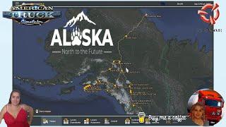 American Truck Simulator (1.53) Freightliner® Cascadia 2022 Tuning Delivery to Alaska + DLC's & Mods