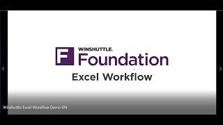 SAP Excel Upload  Winshuttle Foundation SAP Software Demo of Excel Workflow