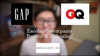 GAP x GQ x John Elliott + Co. Escobar Sweatpants REVIEW + ON-BODY