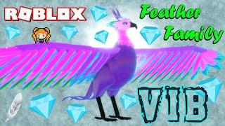 ROBLOX FEATHER FAMILY VIB!! Is it WORTH IT? CRYSTALS IN THE DESERT, RAPUNZEL TOWER (VIP) PHOENIX