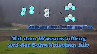 Mit dem Wasserstoffzug auf der Schwäbischen Alb