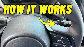 How to use Subaru Paddle Shifters