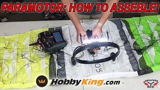 H-KING Paramotor V2 Unboxing and Assembly HOW TO!