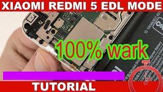 How To  EDL Mode Redmi 5  test point