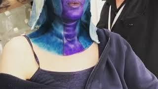 Avengers 4 | Karen Gillan/Nebula make-up