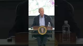 Biden talks about Helene storm damage in Asheville