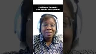 Coaching Vs. Consulting l How To Start A Business l Service Based Business Ideas l Coaching Business