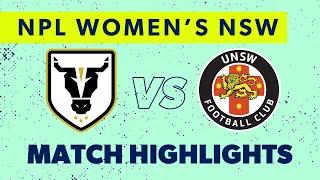 NPL Women's NSW Round 15 Highlights – Bulls FC Academy v UNSW FC