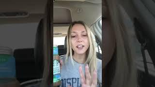 Found this Starbucks drink at a gas station  // let’s review it! | Hallee Smith #shorts #starbucks