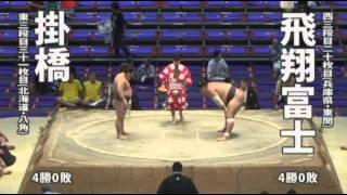 2015年名古屋場所9日目 掛橋-飛翔富士