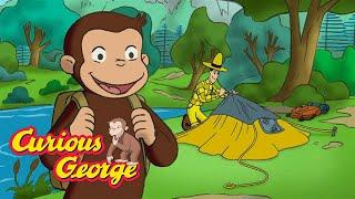 George Loves Camping Outside!  Curious George  Kids Cartoon  Kids Movies