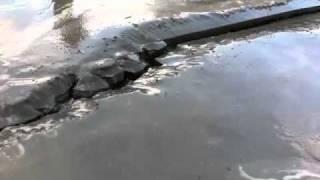 Japan Earthquake Liquefaction Video Awesome