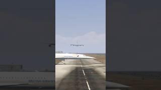 AIRBUS A380 Lands While Another Plane Crosses the Runway