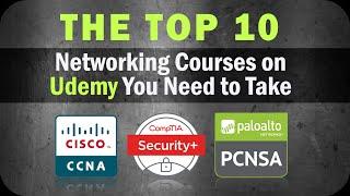 Top 10 Networking Certification Courses to Take on Udemy | @SolutionsReview Ranked