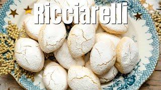 ITALIAN ALMOND COOKIES (RICCIARELLI)