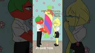 Ms Lemons Meet Mr Tomato BUT WITH A TWIST #anime #shorts #mslemons #mrtomato