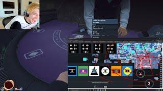 XQC Reacts to Dean's POV of the Casino Heist | NoPixel GTA RP