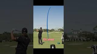 Colin can't hit Tigers old driver #golf #tigerwoods #tiger