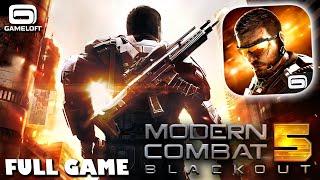 Modern Combat 5: Blackout (PC/Switch/iOS/Android Longplay, FULL GAME, No Commentary)