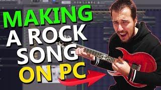 Can you make a ROCK SONG without REAL INSTRUMENTS? - FL Studio Tutorial