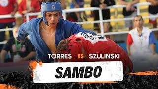 SZULINSKI Wojciech vs TORRES Andres. Pan American Sambo Championships 2023