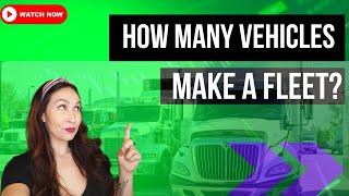 How Many Vehicles Make a Fleet for Insurance?