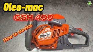 Oleo mac gsh 400 after 1 year / How to service chainsaw #chainsaw