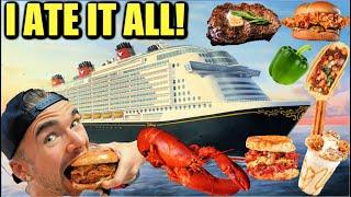 ALL YOU CAN EAT CRUISE SHIP FOOD CHALLENGE - I ATE EVERYTHING ON BOARD! ROYAL CARIBBEAN CRUISE FOOD