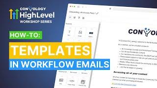 HighLevel: Use Email Templates in Workflow Emails